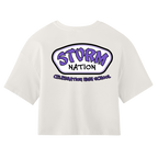 Womens CHS Storm Nation Cropped T-Shirt