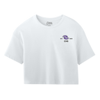 Womens CHS Palm Tree Cropped T-Shirt