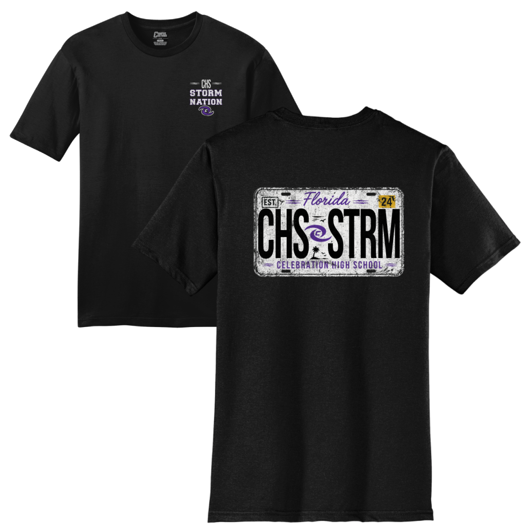 CHS License Plate T-Shirt