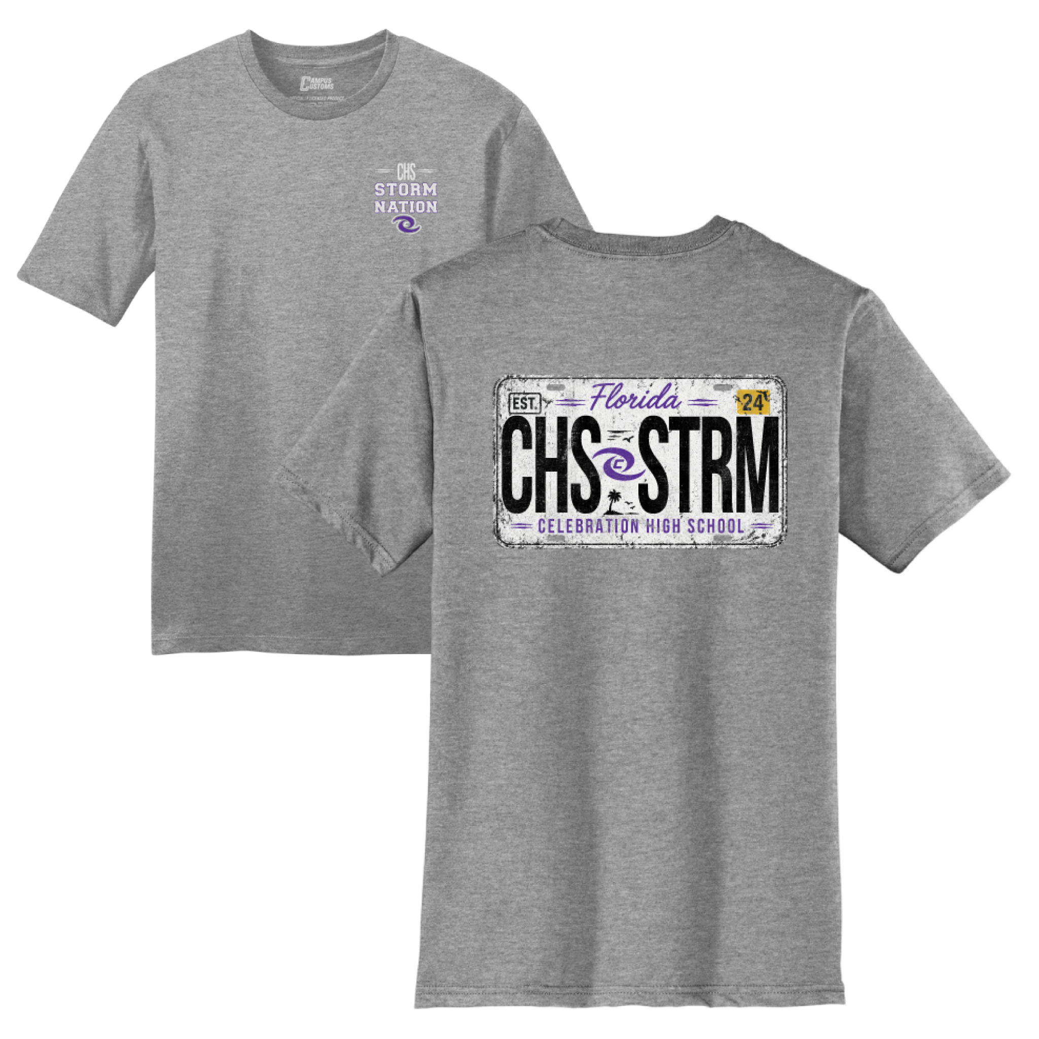 CHS License Plate T-Shirt