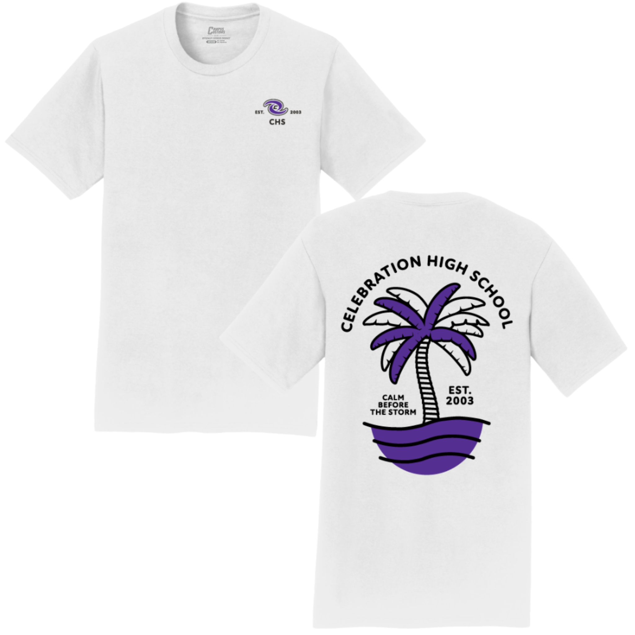 CHS Palm Tree T-Shirt