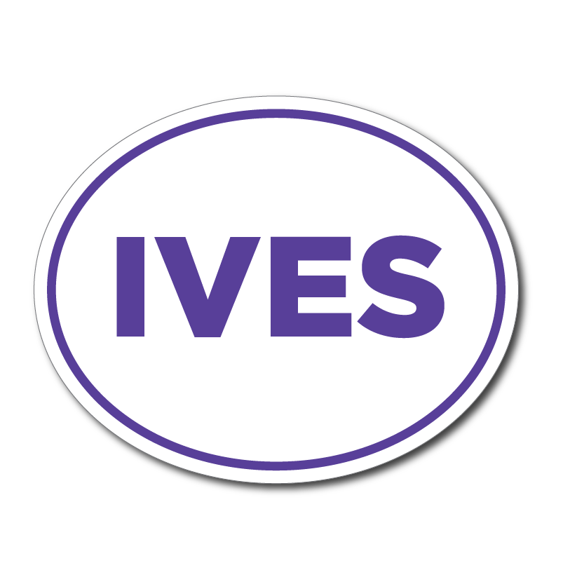 IVES Car Magnet