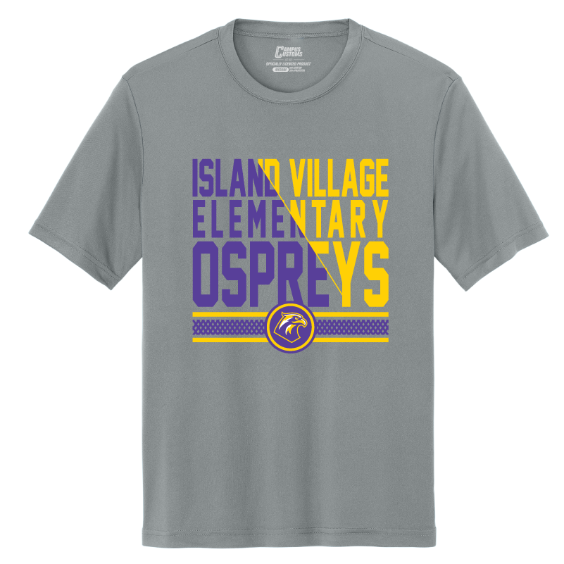 IVES Osprey Color Split Performance T-Shirt