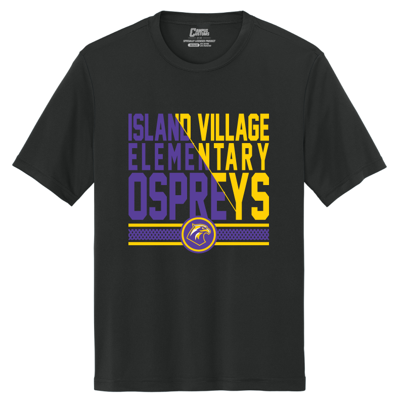 IVES Osprey Color Split Performance T-Shirt