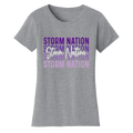 Womens CHS Ombre Script Storm T-Shirt