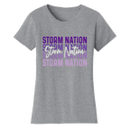 Womens CHS Ombre Script Storm T-Shirt