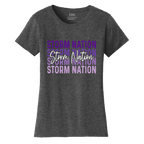 Womens CHS Ombre Script Storm T-Shirt