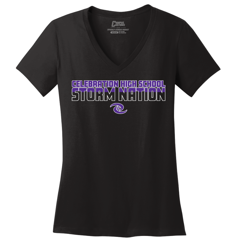 Womens CHS Storm Wordmark T-Shirt