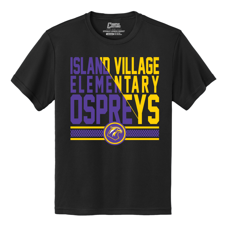 Youth IVES Osprey Color Split Performance T-Shirt