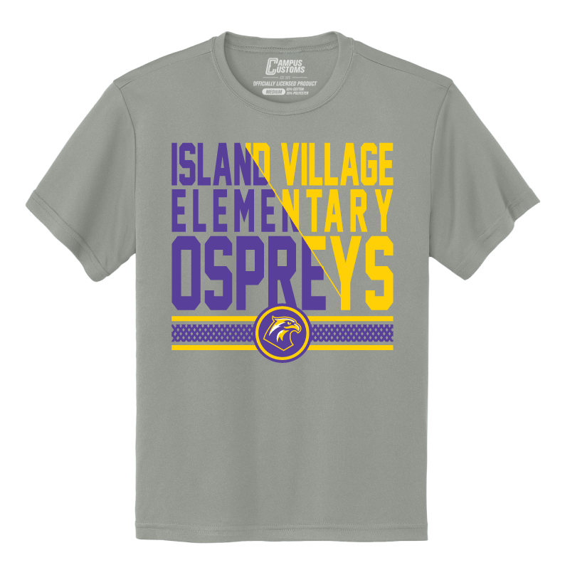 Youth IVES Osprey Color Split Performance T-Shirt