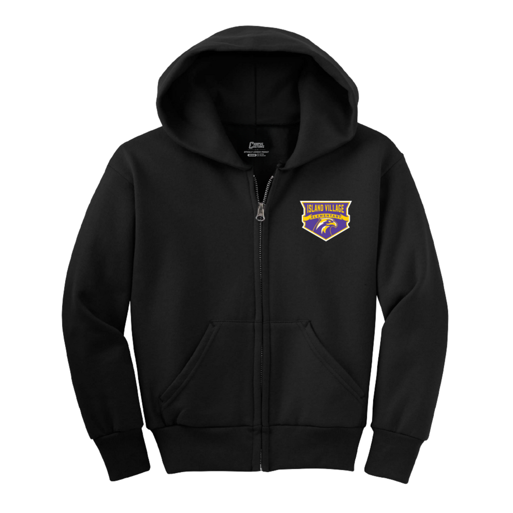 Youth IVES Shield Full Zip Hoodie