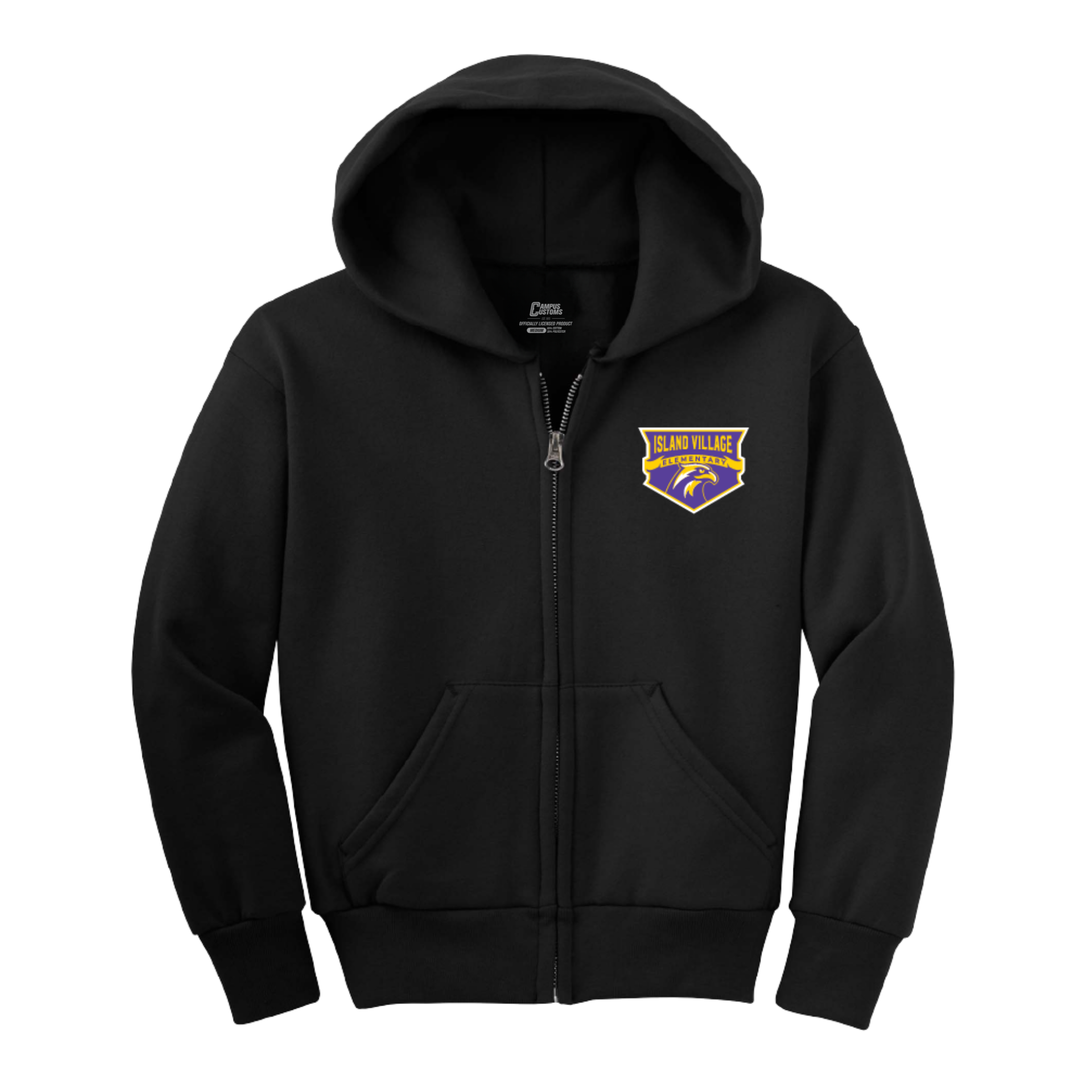 Youth IVES Shield Full Zip Hoodie