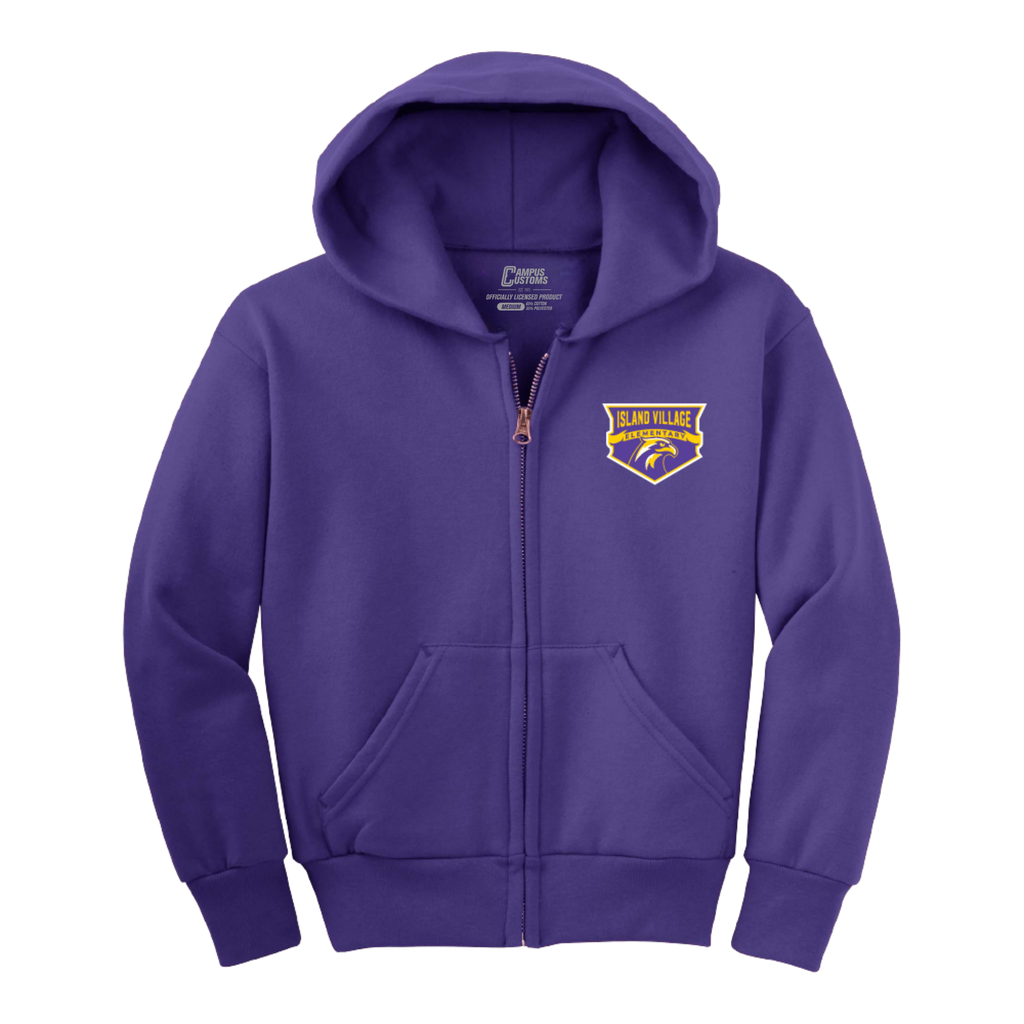 Youth IVES Shield Full Zip Hoodie